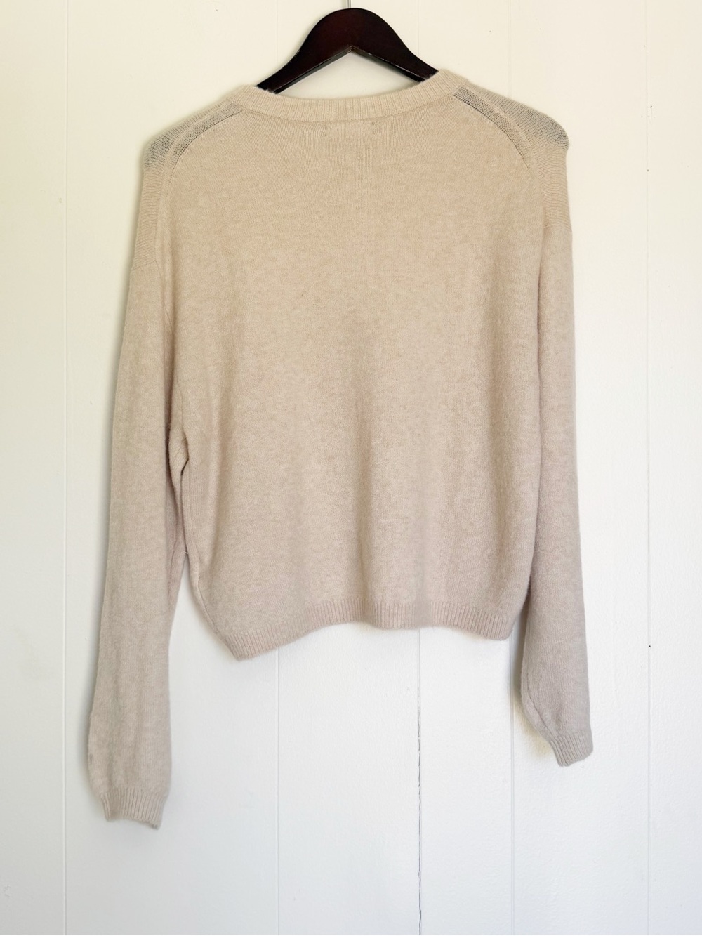NWT J. CREW Supersoft Bubble Hem Cardigan in Heather Linen Small